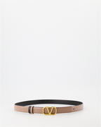 Cintos Ceinture VLogo réversible Valentino Garavani Marrom Femme