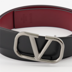 Cintos Ceinture VLogo réversible Valentino Garavani Preto Homme