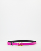 Cintos Ceinture VLogo réversible Valentino Garavani Rosa Femme
