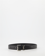 벨트 Ceinture YSL Noir Saint Laurent 검은색 Homme