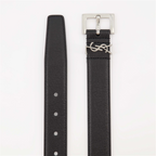 벨트 Ceinture YSL Noir Saint Laurent 검은색 Homme
