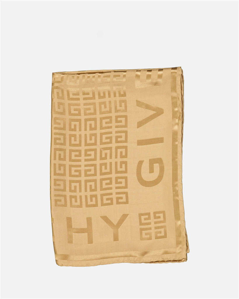 Écharpes, foulards et gants Foulard 4G Givenchy Doré Femme