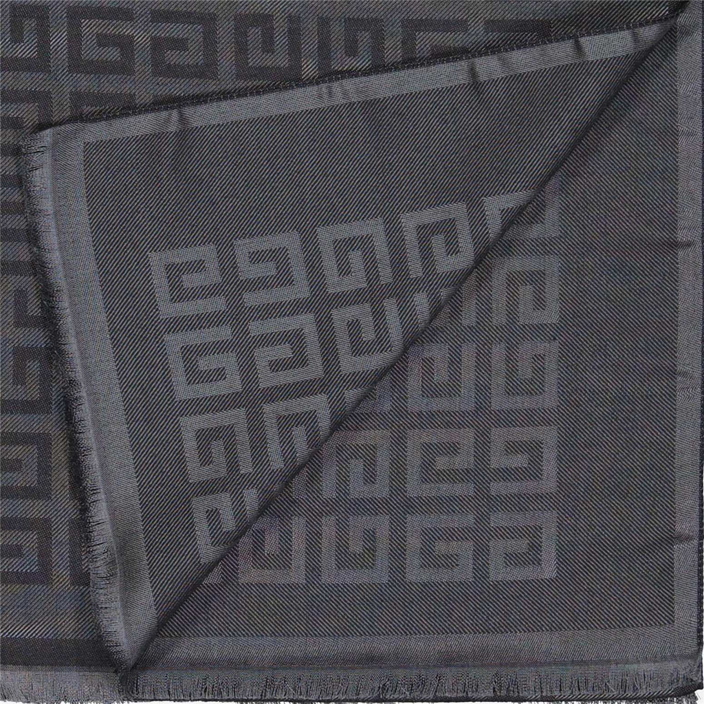 Lenços e luvas Châle 4G Givenchy Cinza Femme