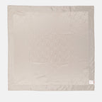 Lenços e luvas Châle en soie VLogo Signature Valentino Garavani Bege Femme