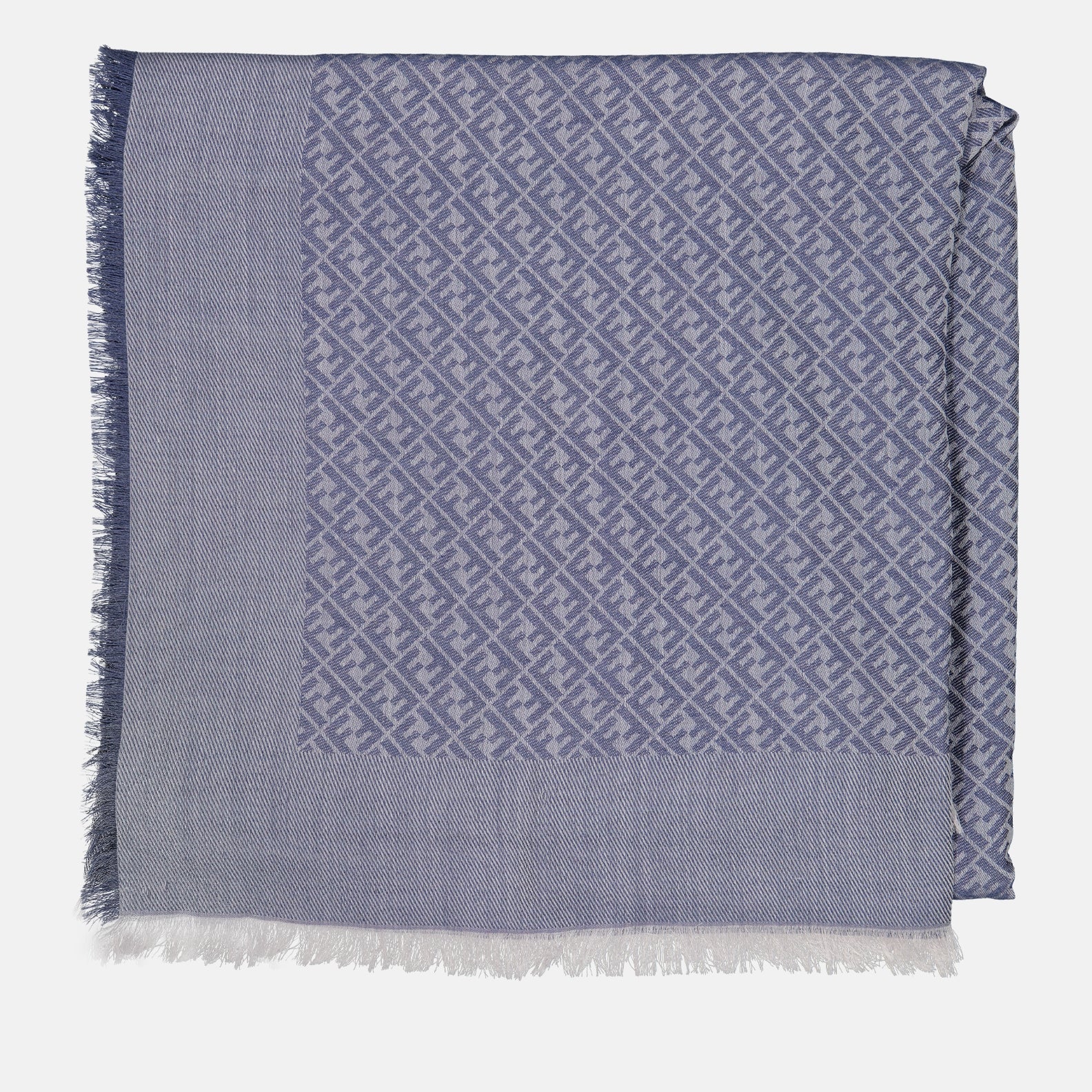 Lenços e luvas Châle FF Fendi Azul Femme