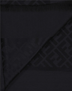 Lenços e luvas FF Shawl Fendi Preto Femme