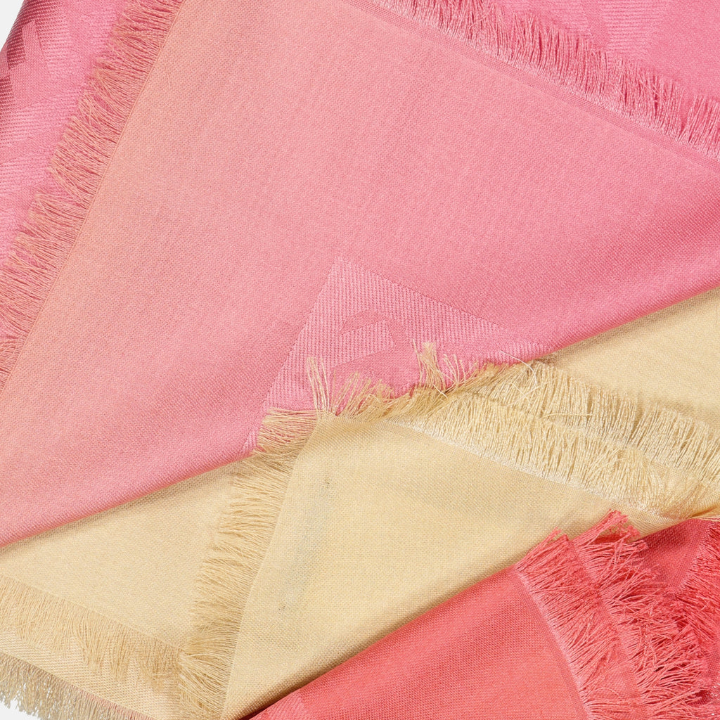 Lenços e luvas Châle FF Fendi Rosa Femme