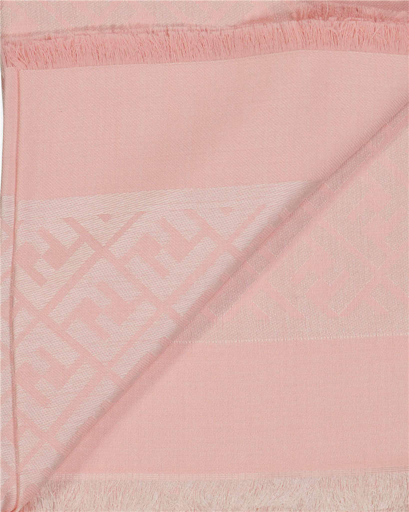 Lenços e luvas Châle FF Fendi Rosa Femme