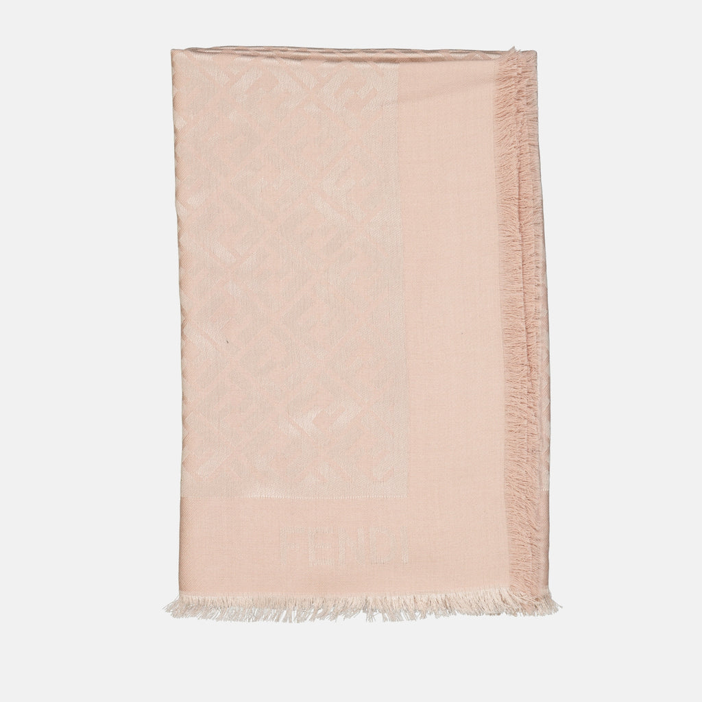 Lenços e luvas Châle FF Fendi Rosa Femme