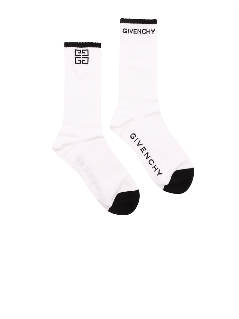 Pequenos artigos de couro Chaussettes 4G Givenchy Preto Homme