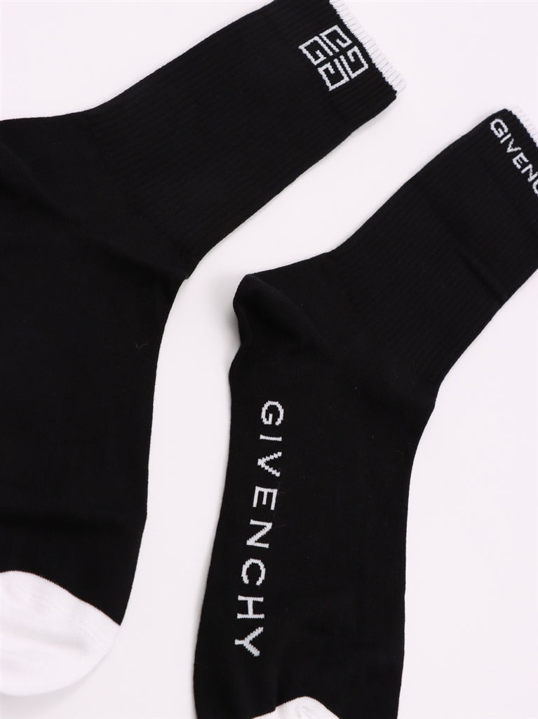 スモールレザーグッズ 4Gソックス Givenchy 黒 男
