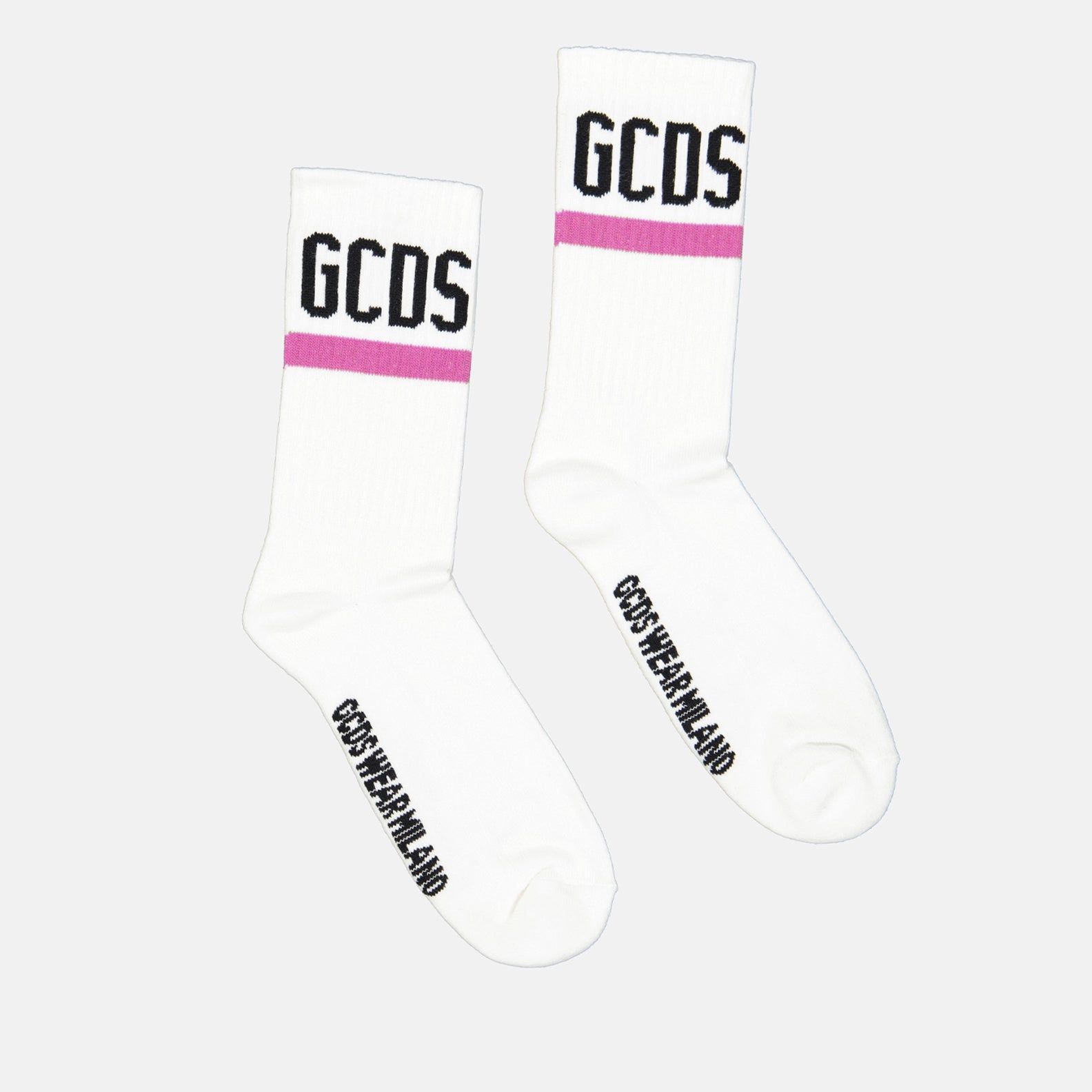 Roupa íntima e homewear Chaussettes à logo GCDS Rosa Femme