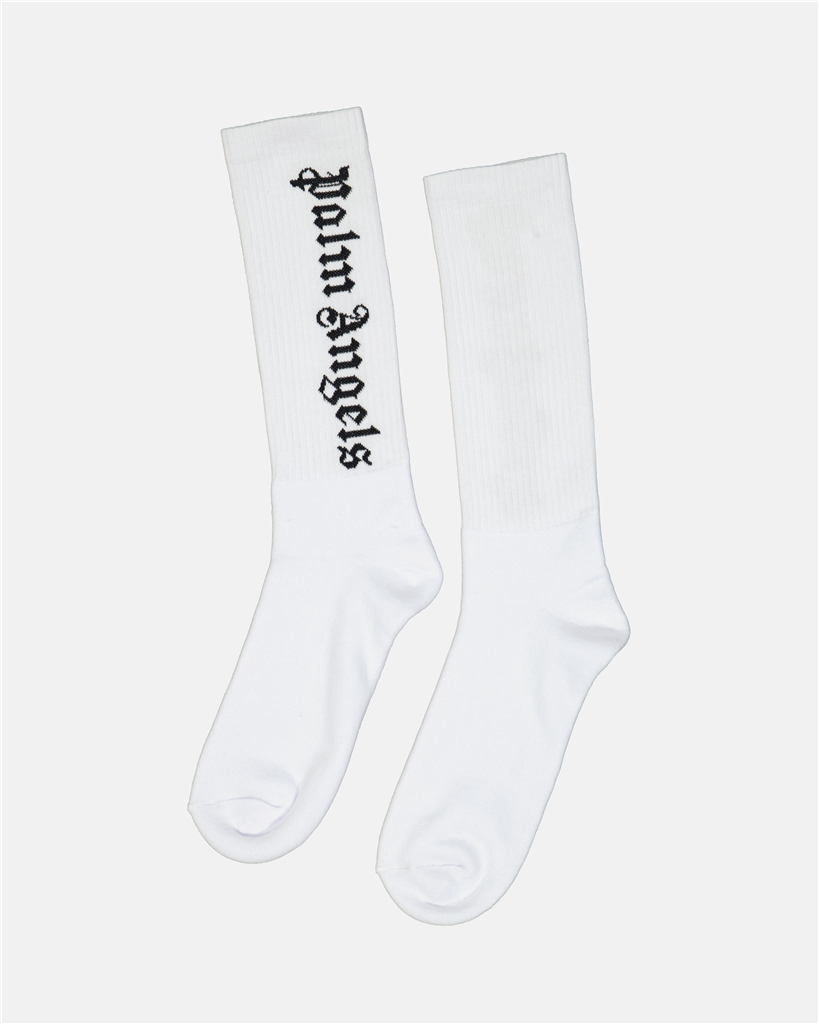 Roupa íntima e homewear Chaussettes à logo Palm Angels Branco Homme
