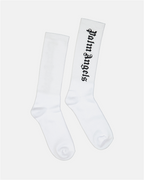 Roupa íntima e homewear Chaussettes à logo Palm Angels Branco Homme