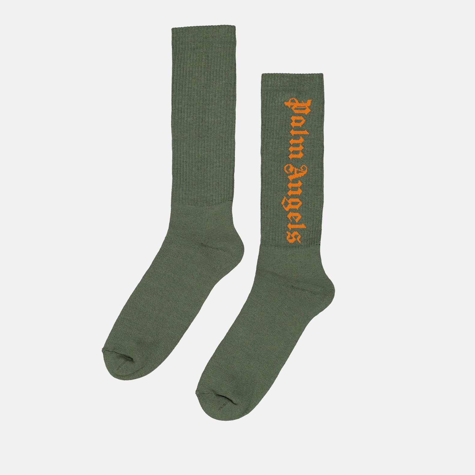 Roupa íntima e homewear Chaussettes à logo Palm Angels Verde Homme
