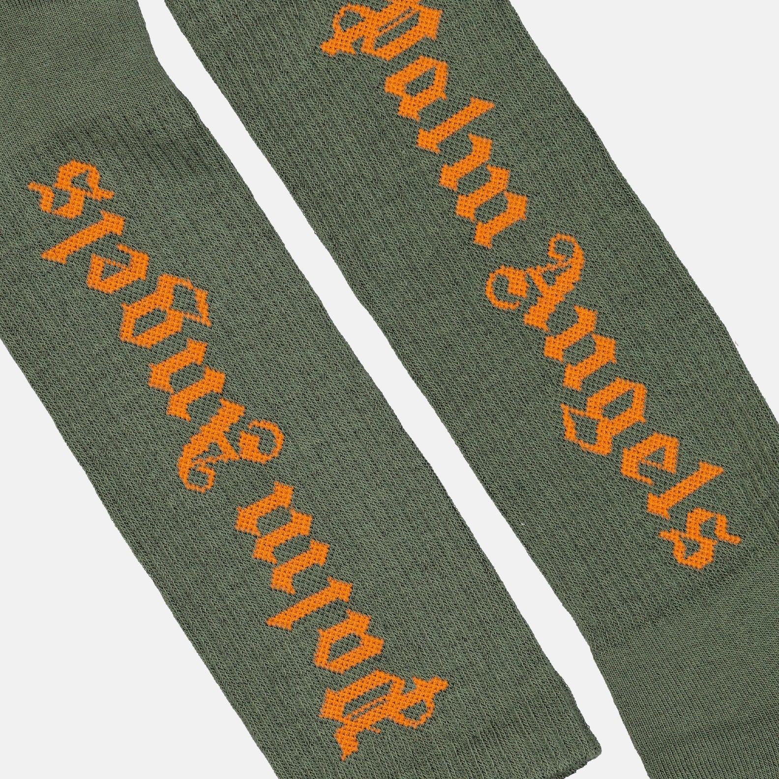 Roupa íntima e homewear Chaussettes à logo Palm Angels Verde Homme