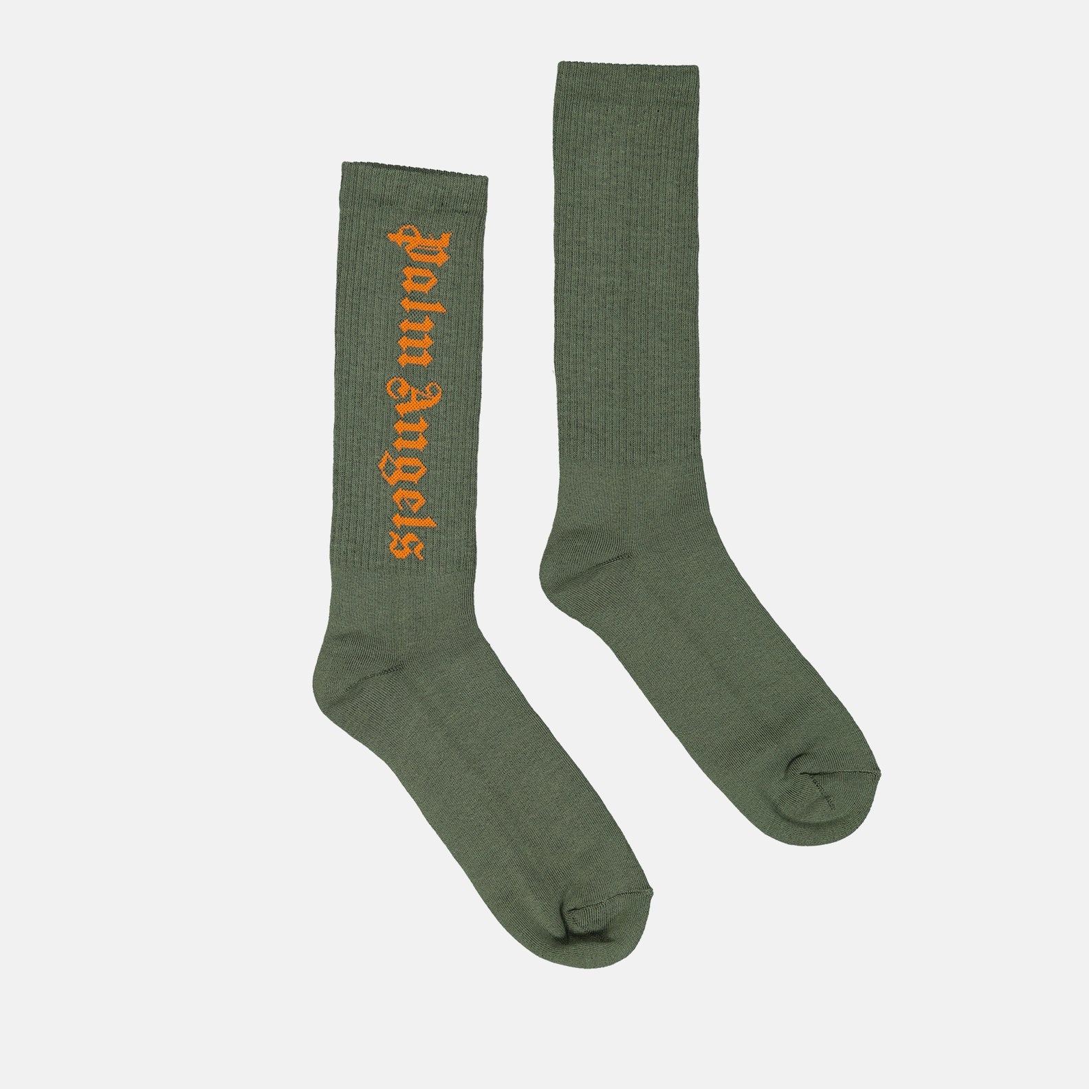 Roupa íntima e homewear Chaussettes à logo Palm Angels Verde Homme