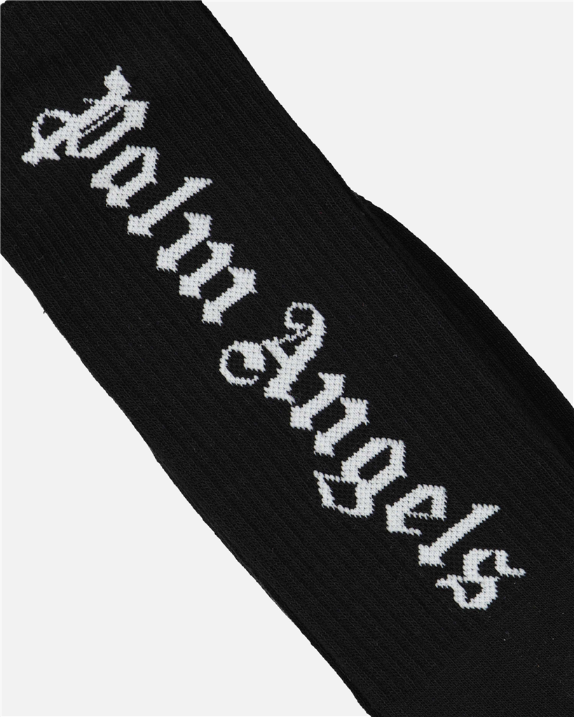 Roupa íntima e homewear Chaussettes à logo Palm Angels Preto Homme