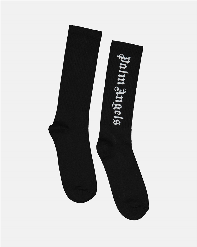 Roupa íntima e homewear Chaussettes à logo Palm Angels Preto Homme