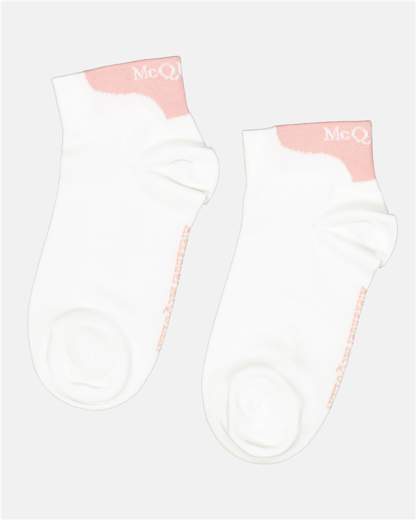Roupa íntima e homewear Chaussettes à logo Alexander McQueen Rosa Femme