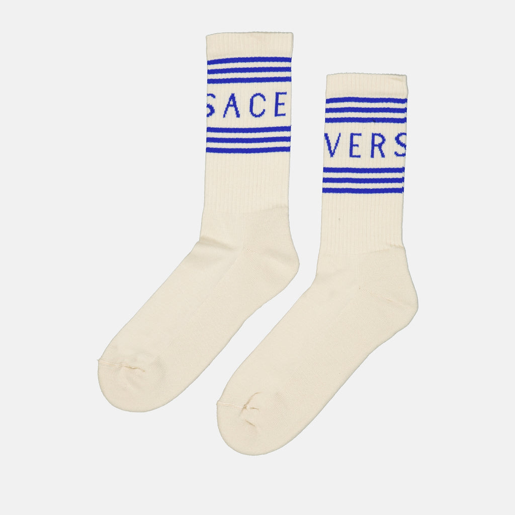 Ropa interior y homewear Chaussettes Athletic Versace Azul Homme