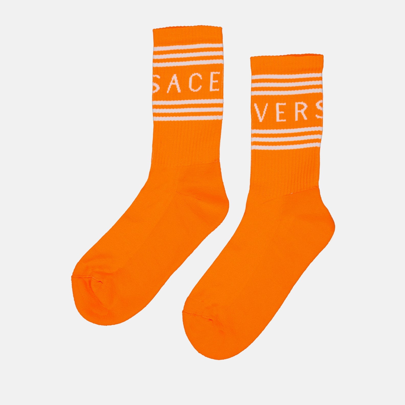Ropa interior y homewear Chaussettes Athletic Versace Naranja Unisexo