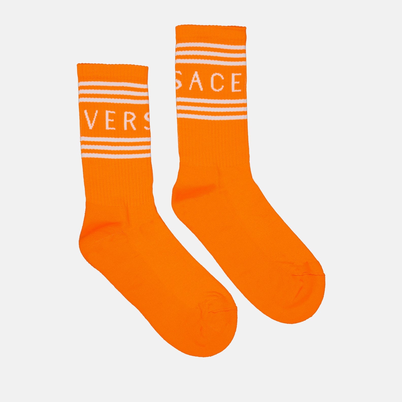 Ropa interior y homewear Chaussettes Athletic Versace Naranja Unisexo