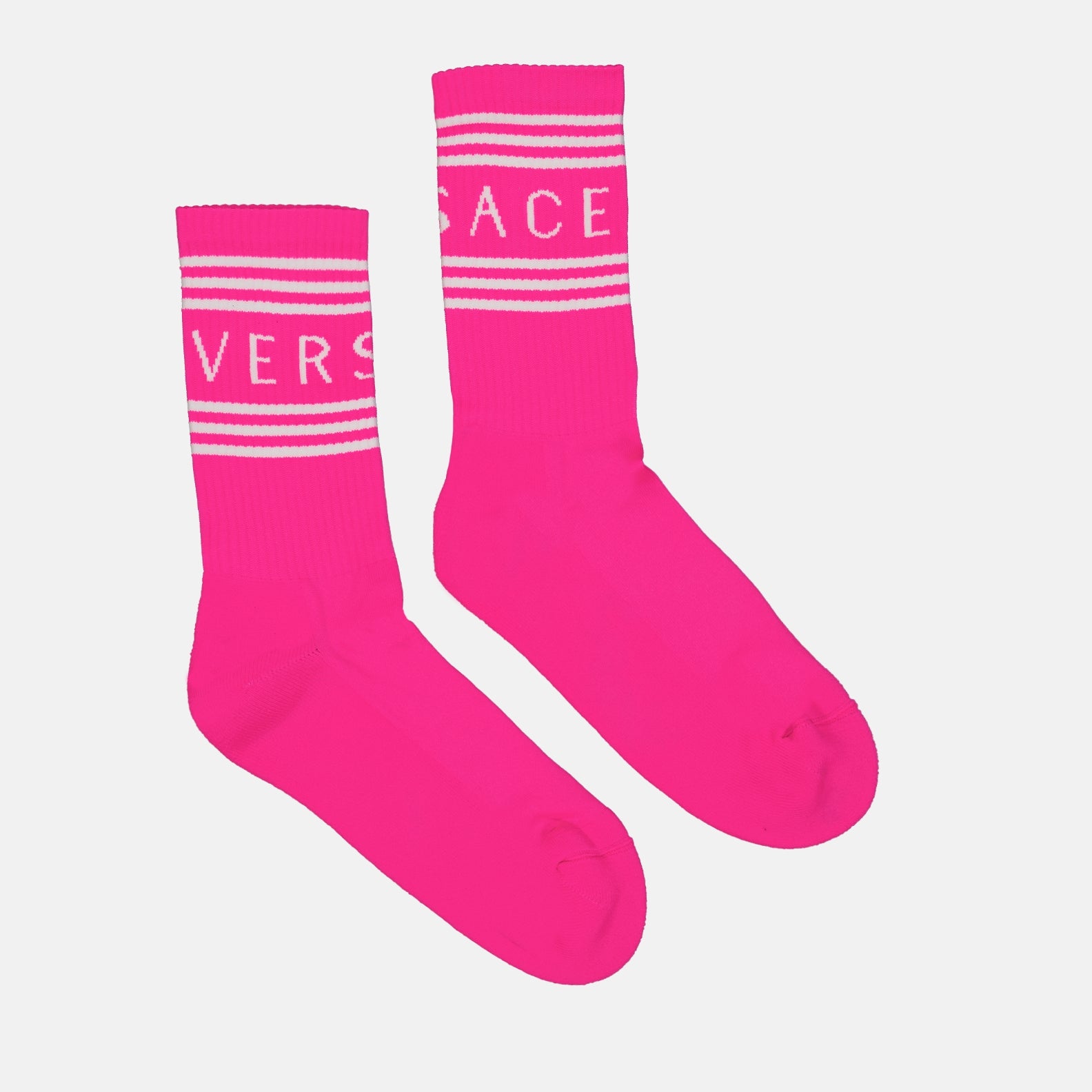Ropa interior y homewear Chaussettes Athletic Versace Rosa Unisexo