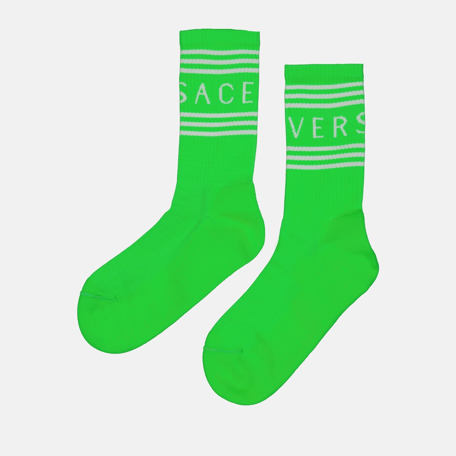 Ropa interior y homewear Chaussettes Athletic Versace Verde Unisexo