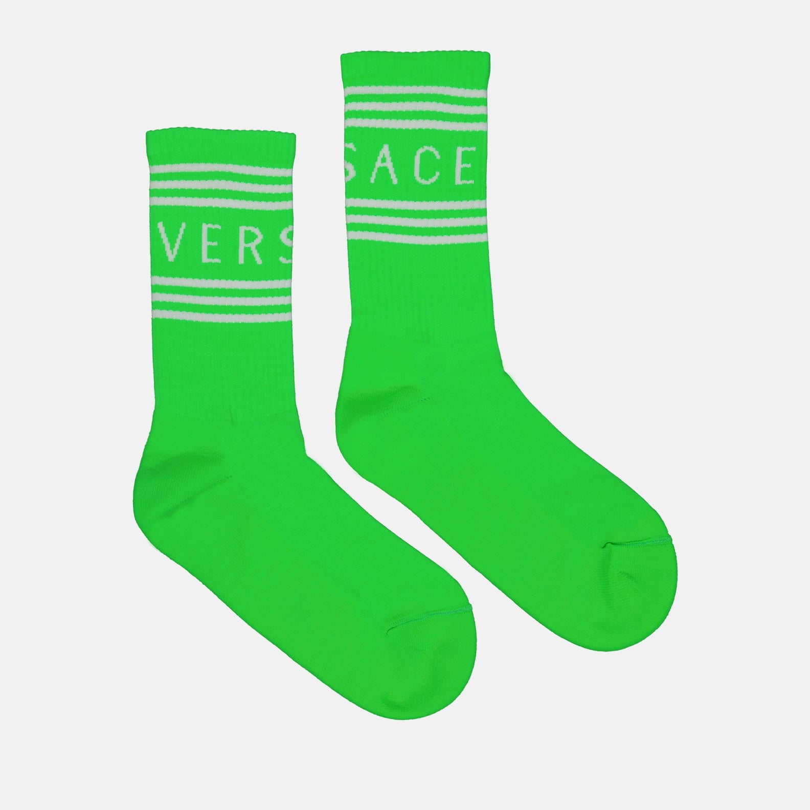 Ropa interior y homewear Chaussettes Athletic Versace Verde Unisexo