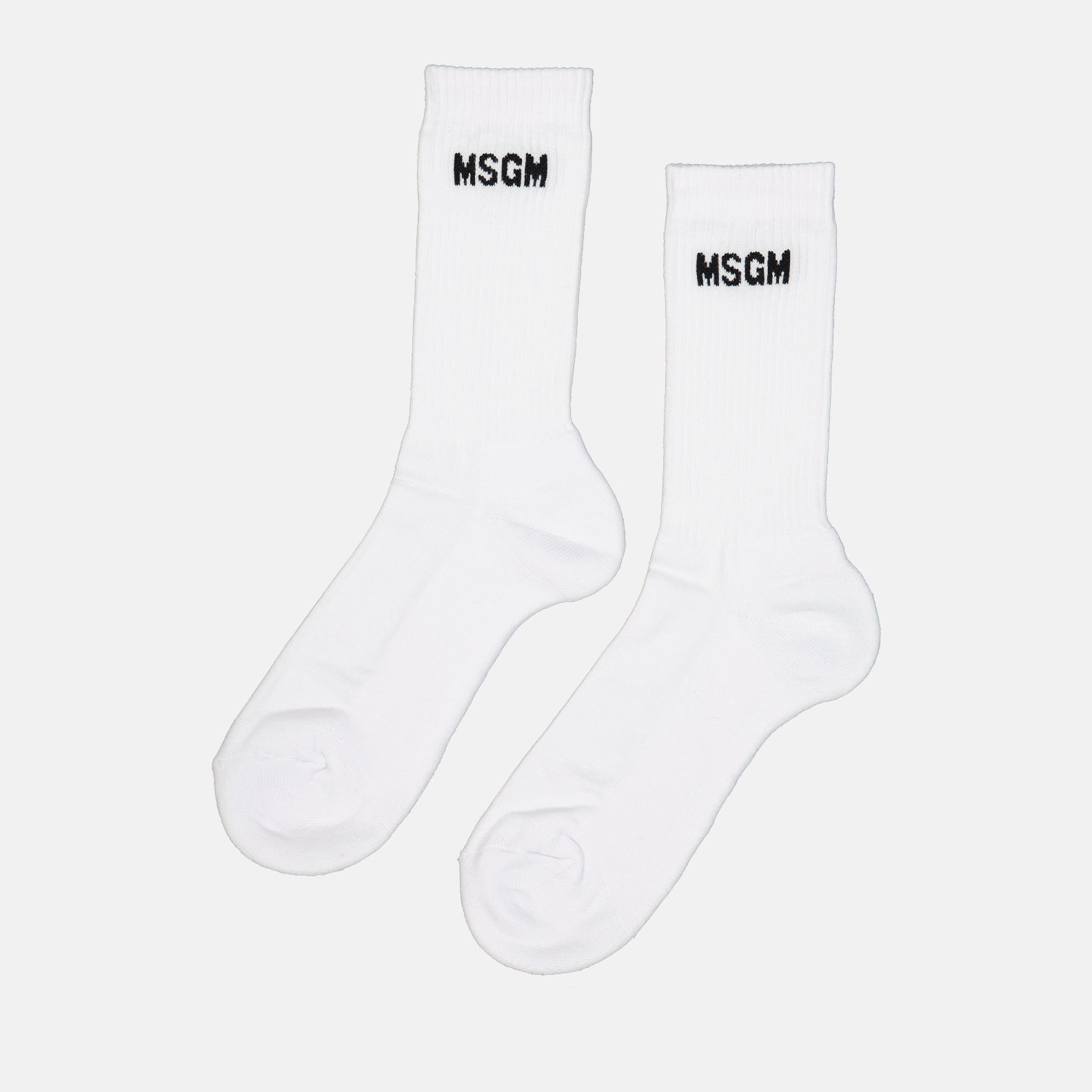 Roupa íntima e homewear Chaussettes à logo MSGM Branco Femme
