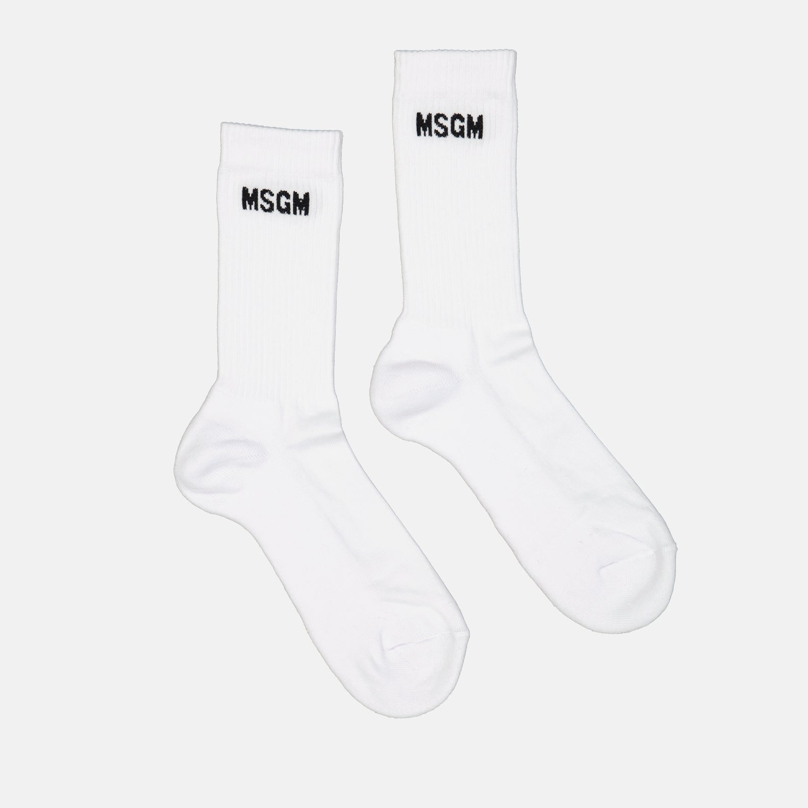 Roupa íntima e homewear Chaussettes à logo MSGM Branco Femme