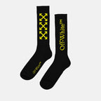 Ropa interior y homewear Chaussettes Bookish Arrow Off-White Negro Homme