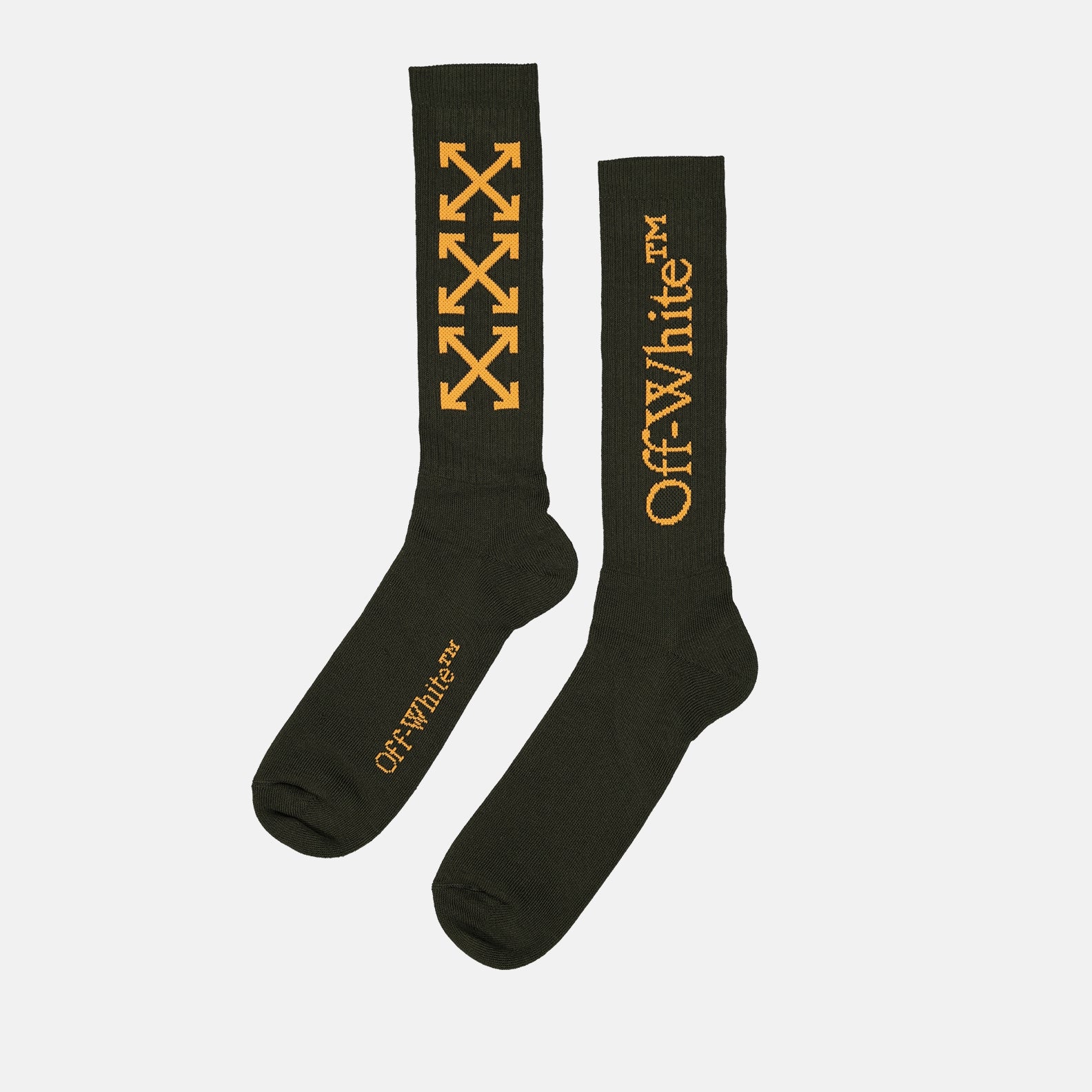 Ropa interior y homewear Chaussettes Bookish Arrow Off-White Negro Homme