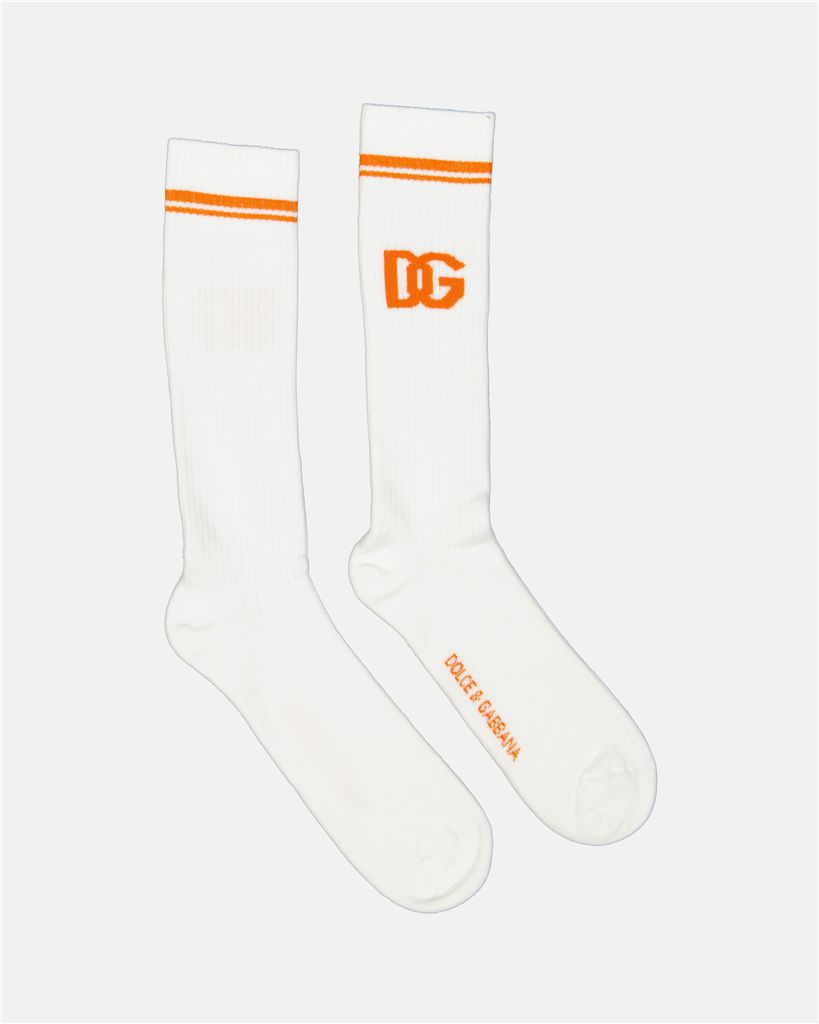 Ropa interior y homewear Chaussettes DG Dolce & Gabbana Naranja Homme