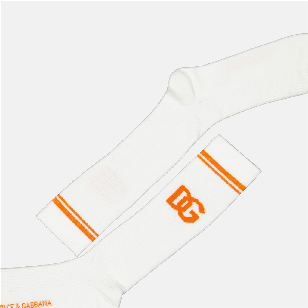 Ropa interior y homewear Chaussettes DG Dolce & Gabbana Naranja Homme