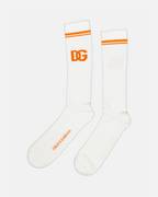 Roupa íntima e homewear Chaussettes DG Dolce & Gabbana Laranja Homme