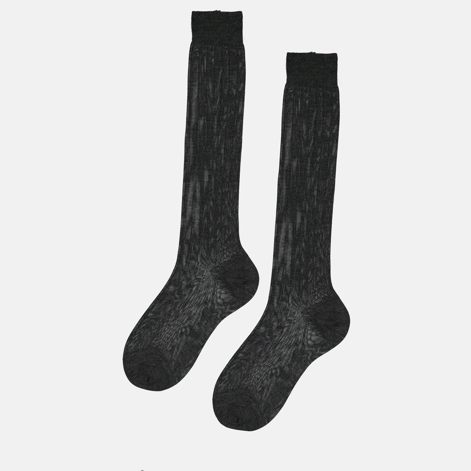 Ropa interior y homewear Chaussettes en soie Miu Miu Gris Femme