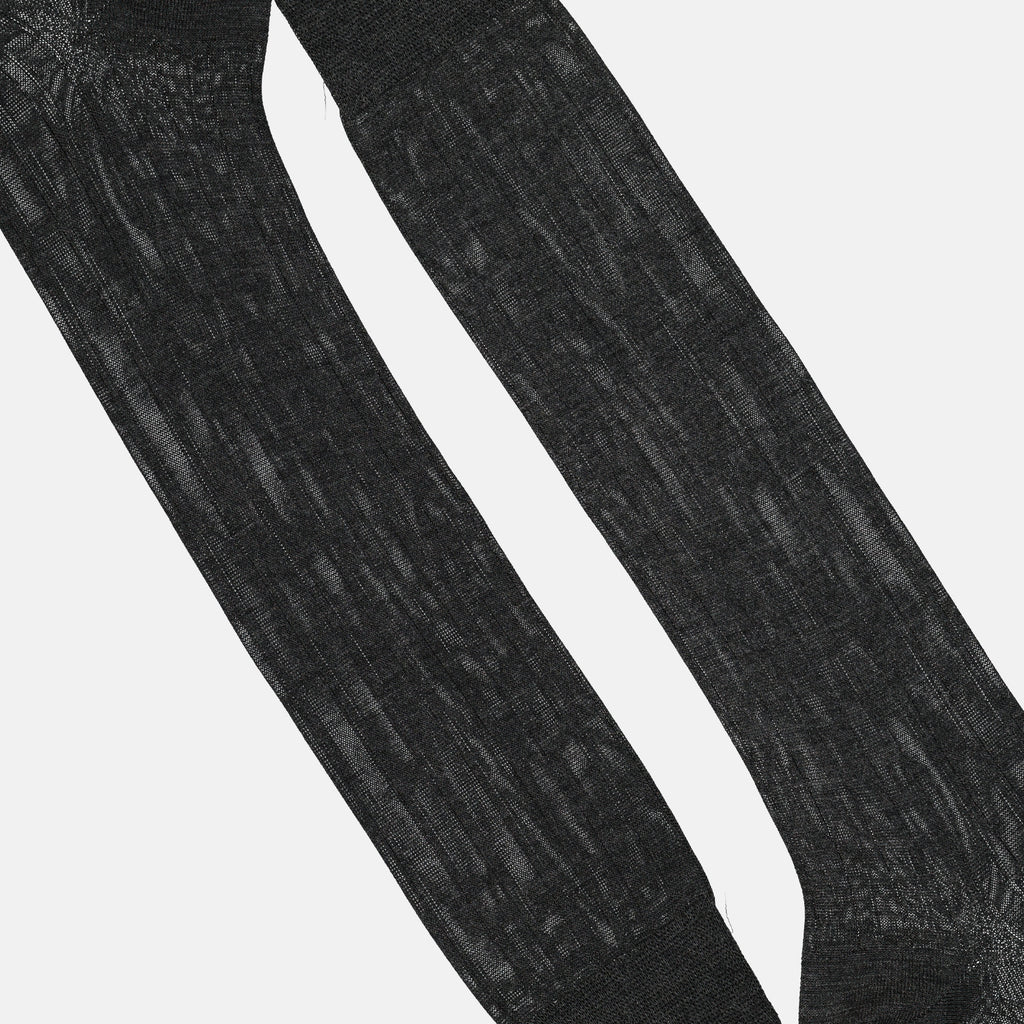 Roupa íntima e homewear Chaussettes en soie Miu Miu Cinza Femme