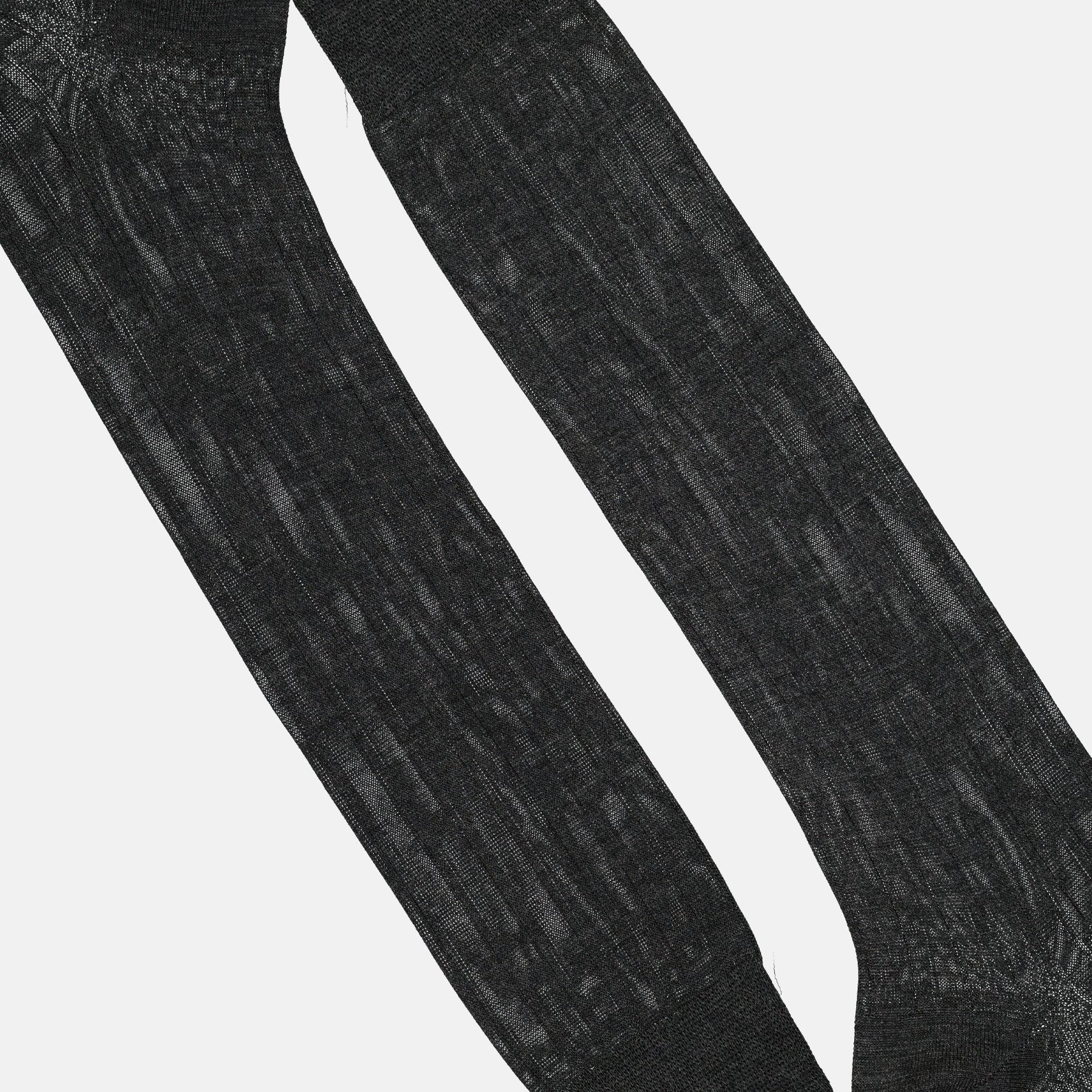 Ropa interior y homewear Chaussettes en soie Miu Miu Gris Femme