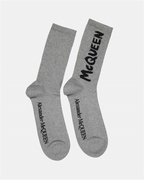 Roupa íntima e homewear Chaussettes Graffiti Alexander McQueen Cinza Homme
