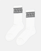 Roupa íntima e homewear Chaussettes Greca Versace Branco Femme