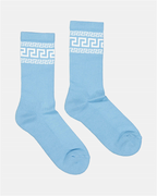 Roupa íntima e homewear Chaussettes Greca Versace Azul Femme