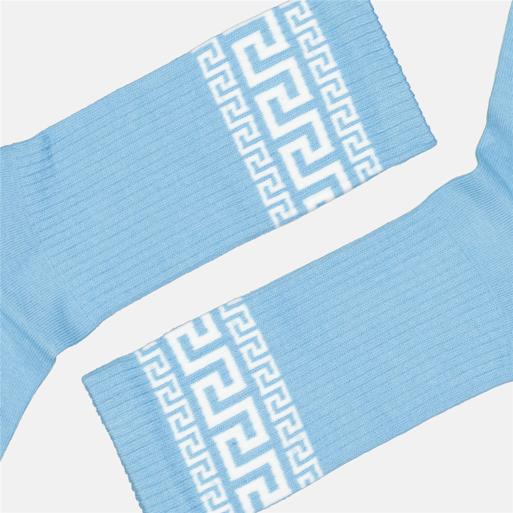 Ropa interior y homewear Chaussettes Greca Versace Azul Femme