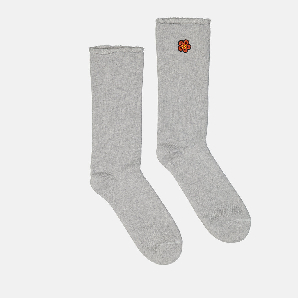 Roupa íntima e homewear Chaussettes Boke Flower Kenzo Cinza Homme