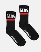 Roupa íntima e homewear Chaussettes à logo GCDS pour Homme Noir GCDS Preto Femme