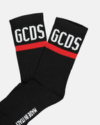 Roupa íntima e homewear Chaussettes à logo GCDS pour Homme Noir GCDS Preto Femme