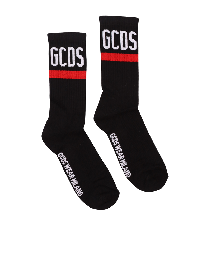 Roupa íntima e homewear Chaussettes à logo GCDS Preto Homme