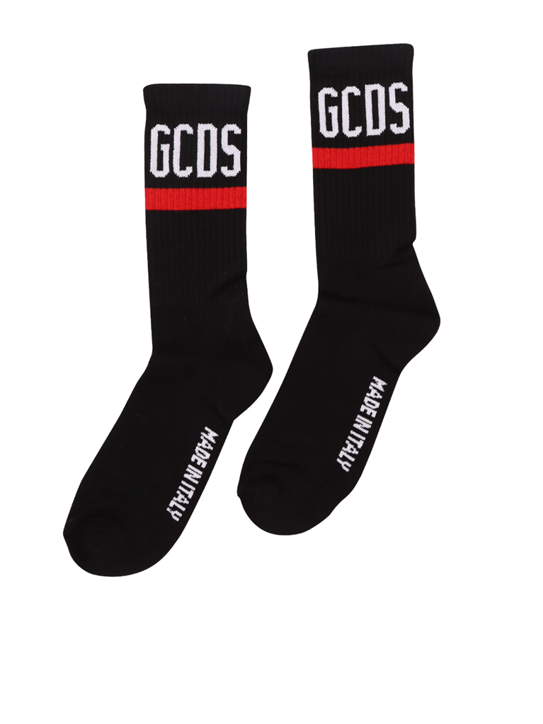 Roupa íntima e homewear Chaussettes à logo GCDS Preto Homme