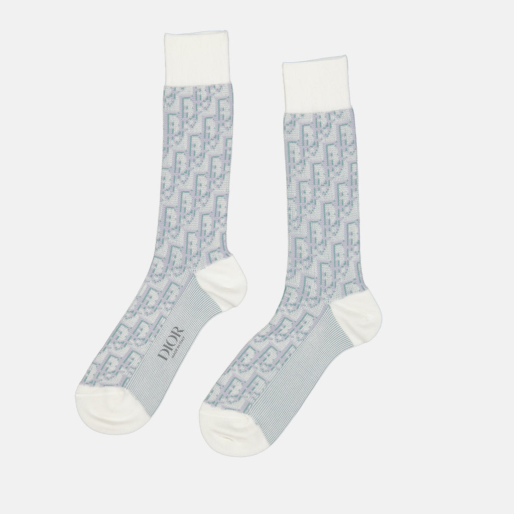 언더웨어 및 홈웨어 Chaussettes Oblique Dior 회색 Homme